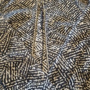 Cute jacket black and cream